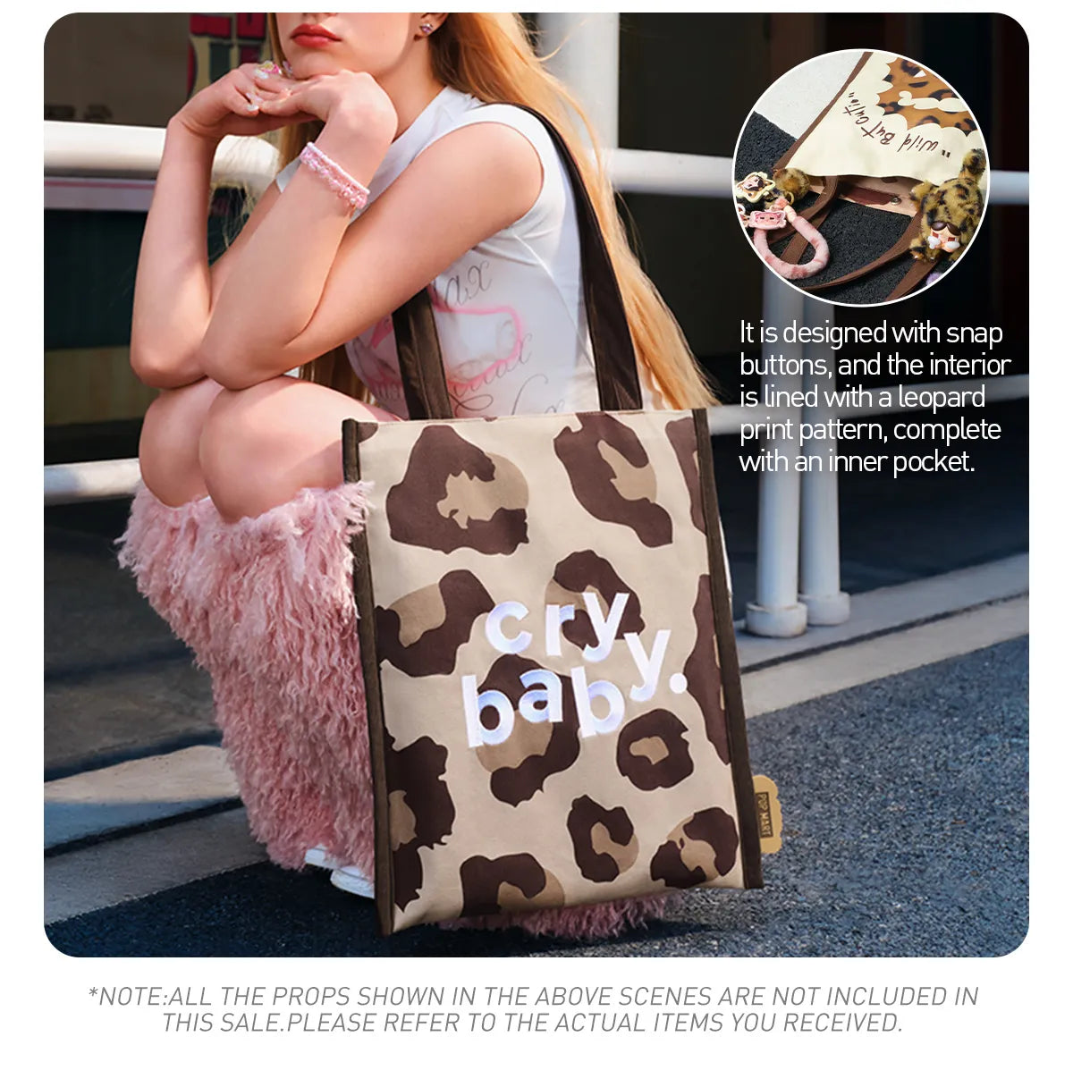 CRYBABY Wild but Cutie Series-Shouder Bag